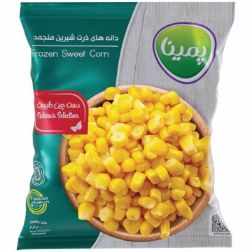 ذرت دانه شده منجمد پمینا کاله 400 گرم