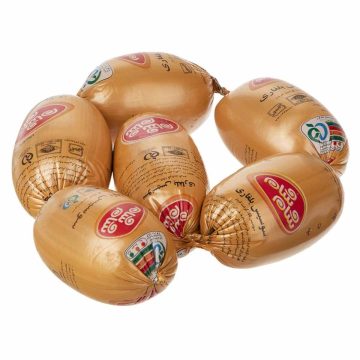 سوسیس بلغاری 55 درصد گوشت قرمز شام شام فله وزن 300 گرم