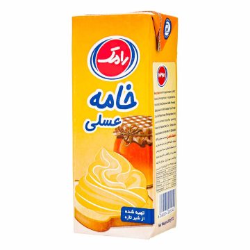 خامه عسلی پاکتی رامک 200 گرم