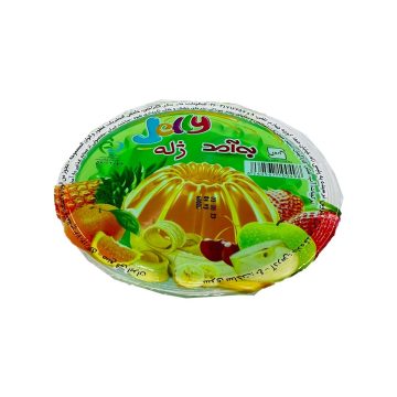 ژله آماده ظرفی با طعم میوه به آمد 500 گرم 