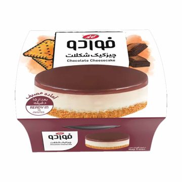 دسر چیز کیک با سس شکلات کاله 80 گرم