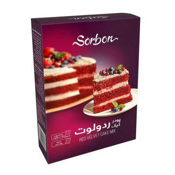 پودر کیک ردولوت + پودر کرم سوربن 600 گرم