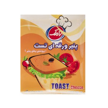 پنیر تست ورقه ای رامک 180 گرم 10 عددی