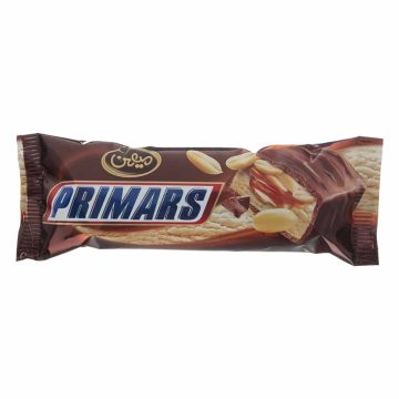 بستنی پریمارس کره بادام زمینی ( اسنیکرز ) میهن 60 گرم