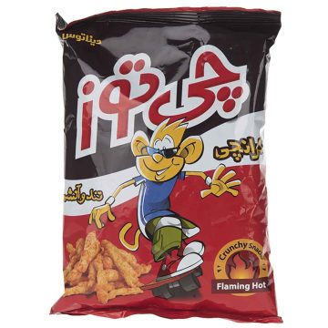 اسنک کرانچی تند و آتشین چی توز 90 گرم