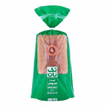 نان تست سبوس تک نان 450 گرم