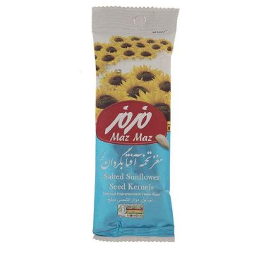 مغز تخمه آفتابگردان نمکی مزمز 40 گرم