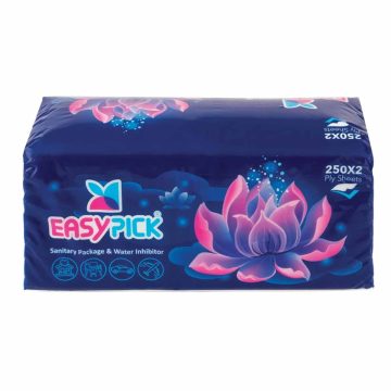 دستمال کاغذی 250 برگ دولا ایزی پیک ( 500برگ )