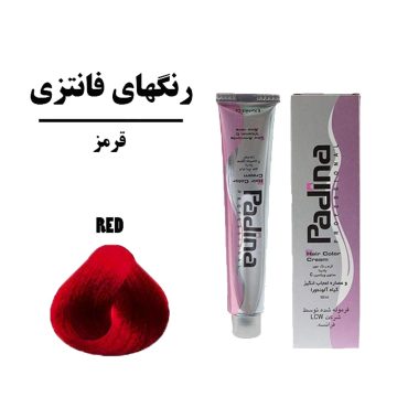 کرم رنگ مو قرمز کد Red پادینا 100 میلی لیتر