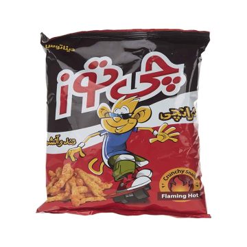 اسنک کرانچی تند و آتشین چی توز 30 گرم