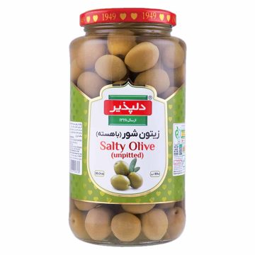 زیتون شور با هسته دلپذیر 660 گرم
