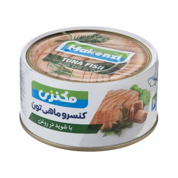 کنسرو ماهی تون با شوید در روغن گیاهی مکنزی 180 گرم