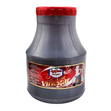 سرکه تقطیری قرمز کارامل دار مجید 3 لیتر