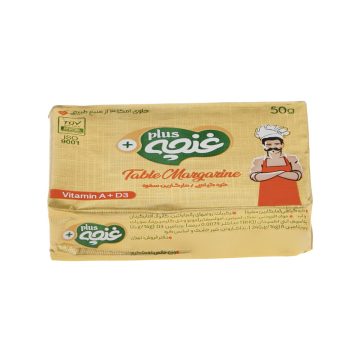 کره گیاهی ماگارین سفره ویتامینه غنچه پلاس 50 گرم 