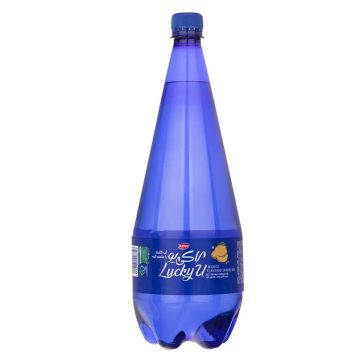آب گازدار سودا با طعم انبه لاکی یو کاله 1 لیتر