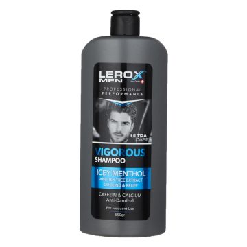 شامپو موی سر آقایان مدل تقویت کننده لروکس 550 گرم