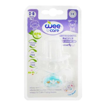 پستانک ارتودنسی Transparent تا 6 ماهگی وی کر کد P127