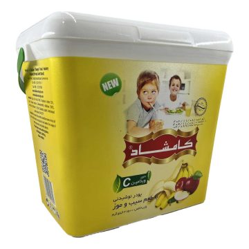 پودر شربت با طعم سیب موز کامشاد 3/5 کیلوگرم