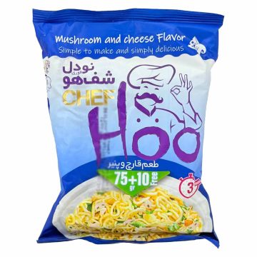 نودل با طعم قارچ و پنیر شف هو 85 گرم