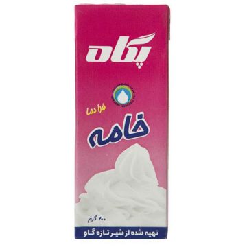 خامه استریل 30 درصد چربی پاکتی پگاه 200 گرم 