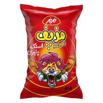 اسنک ( پفک ) پنیری لئو مزپف مزمز 60 گرم