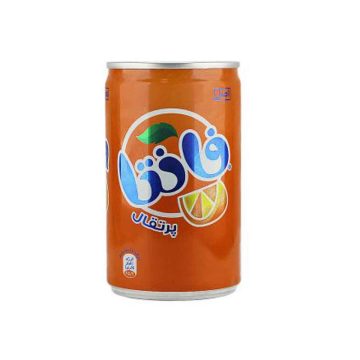 نوشابه قوطی پرتقالی فانتا 150 میلی لیتر