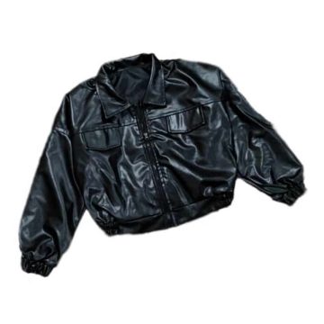 جکت چرم جنس چرم گِرم بالا آسترکشی فری سایز 36 تا 44 کد 1320