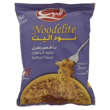 نودل با طعم زعفران الیت 75 گرم