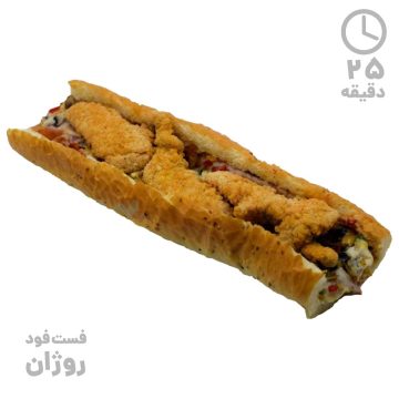ساندویچ فیله سوخاری تنوری