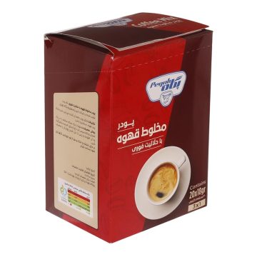 پودر مخلوط قهوه 3 در 1 با حلالیت فوری پگاه 18 گرم 20 عددی 