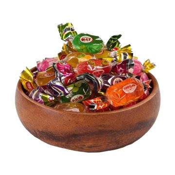 تافی ژله ای میوه ای جلی سافت آیدین فله وزن 250 گرم