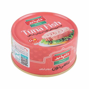 کنسرو ماهی تون در روغن دلپذیر 180 گرم 