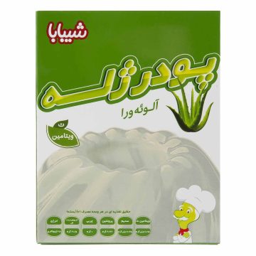 پودر ژله با طعم آلوئه ورا شیبابا 100 گرم