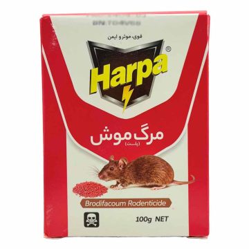 مرگ موش ( طعمه ) مدل پلت هارپا 100 گرم 