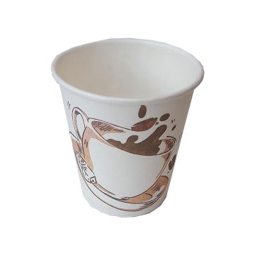 لیوان کاغذی مات طرح دار ( متفاوت ) 90 سی سی 50 عددی