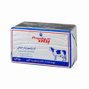 کره پاستوریزه حیوانی پگاه آذربایجان 250 گرم