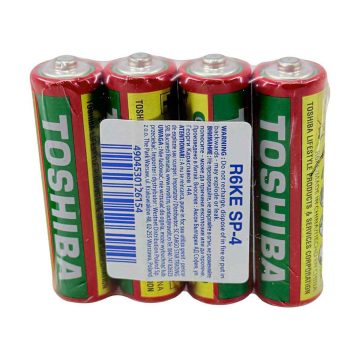 باتری قلمی شیرینگ کد R6ke sp-4 توشیبا 4 عددی کد 6154