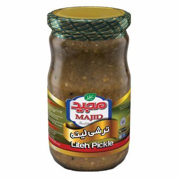 ترشی لیته شیشه مجید 670 گرم 