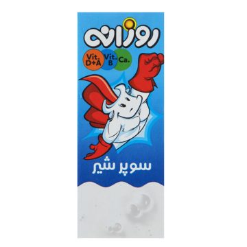 سوپر شیر روزانه پاکتی روزانه 200 میلی لیتر
