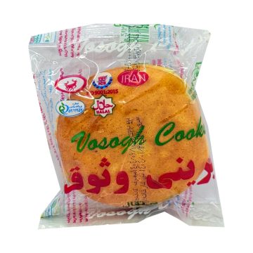 شیرینی آردی با طعم پرتقال وثوق 2 عددی 