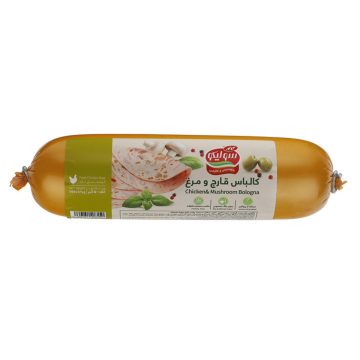 کالباس خانواده قارچ و مرغ 55 درصد سولیکو کاله 500 گرم 