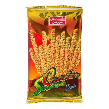 کراکر چوب شور کنجدی شیرین عسل 45 گرم