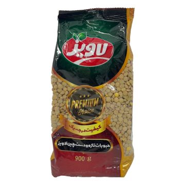 عدس سبز درشت بسته بندی استند آپ لاویز 900 گرم 