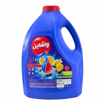 مایع ظرفشویی الترا آب سرد رایحه لیمو واشاین 3750 گرم
