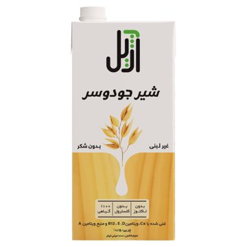 شیر غیر لبنی بدون لاکتوز جو دوسر 0/5 درصد چربی آژیل کاله 1 لیتر