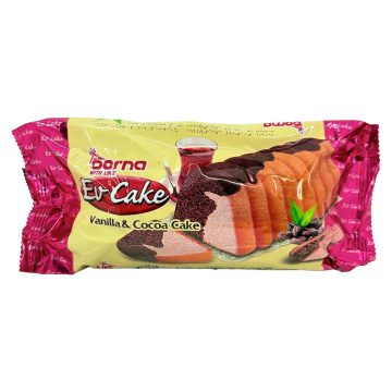 او کیک دو لایه وانیلی - کاکائویی درنا 180 گرم