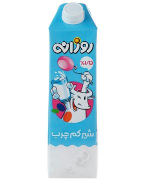 شیر فرادما کم چرب روزانه 1 لیتر 