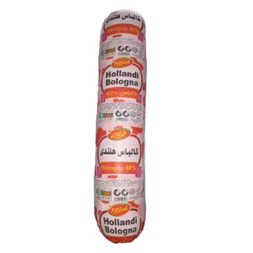 کالباس هلندی 40 درصد گوشت مرغ تیکه ای خانواده فیله 500 گرم 
