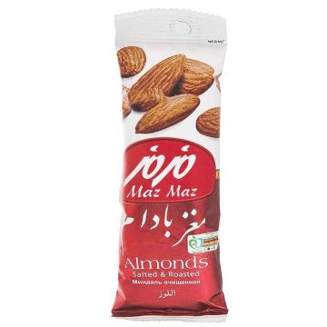 مغز بادام درختی نمکی مزمز 40 گرم
