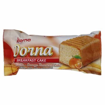 کیک صبحانه با طعم وانیل پرتقال درنا 120 گرم